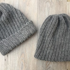 Men's Classic Beanie - CROCHET PATTERN