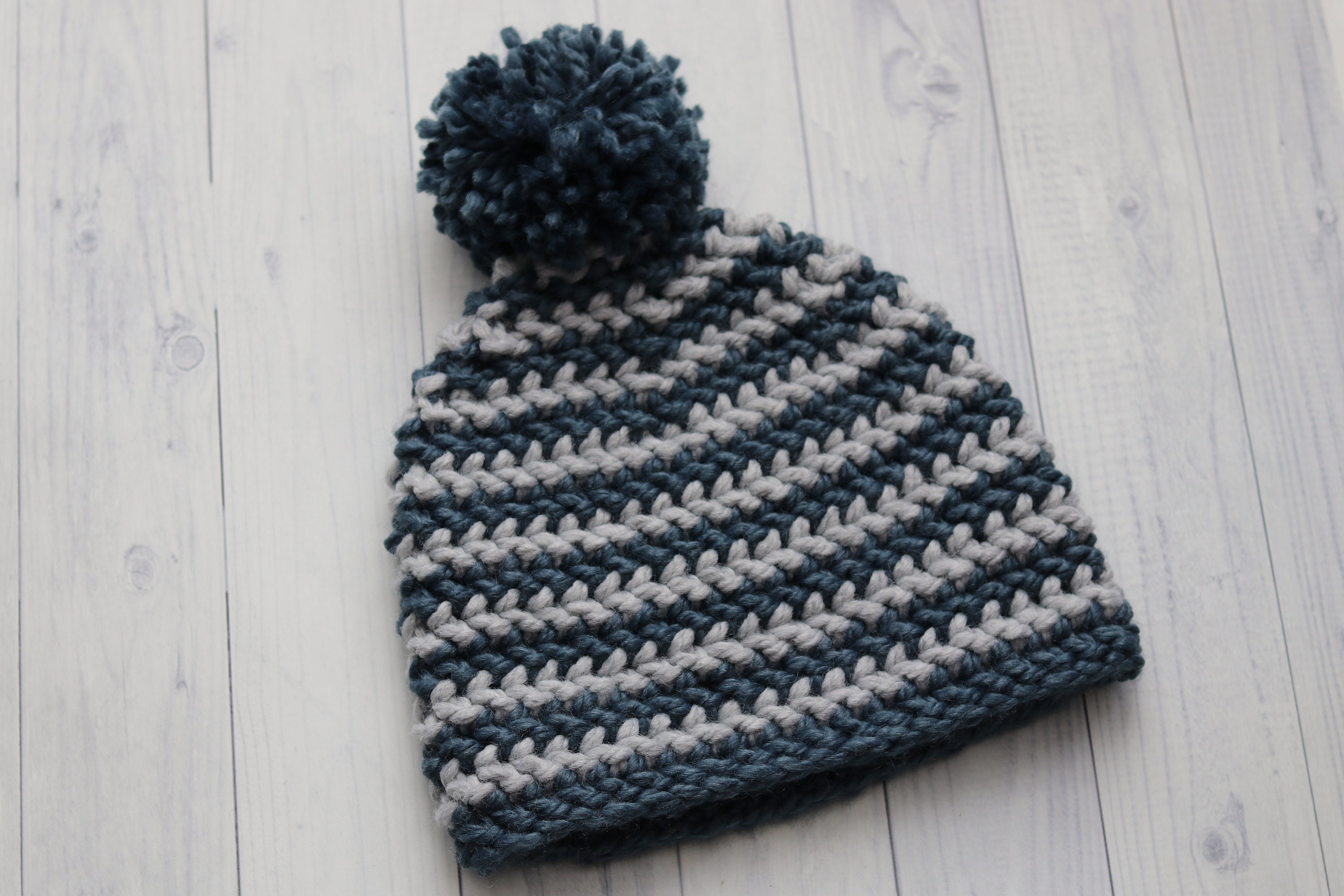 One Hour Beanie CROCHET PATTERN - Etsy
