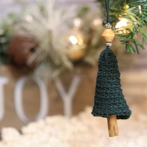 Cinnamon Tree Christmas Ornament CROCHET PATTERN