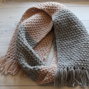 Grand Canyon Scarf CROCHET PATTERN