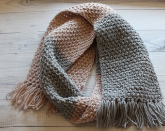 Grand Canyon Scarf CROCHET PATTERN