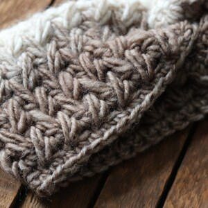 Feathers Ear Warmer CROCHET PATTERN image 3