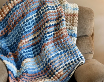 Boardwalk Blanket CROCHET PATTERN