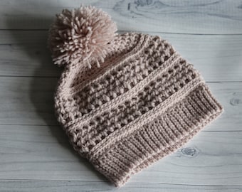 Grand Canyon Beanie CROCHET PATTERN