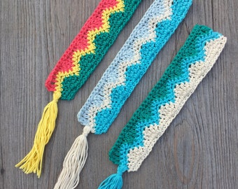 Making Waves Bookmark Crochet Pattern