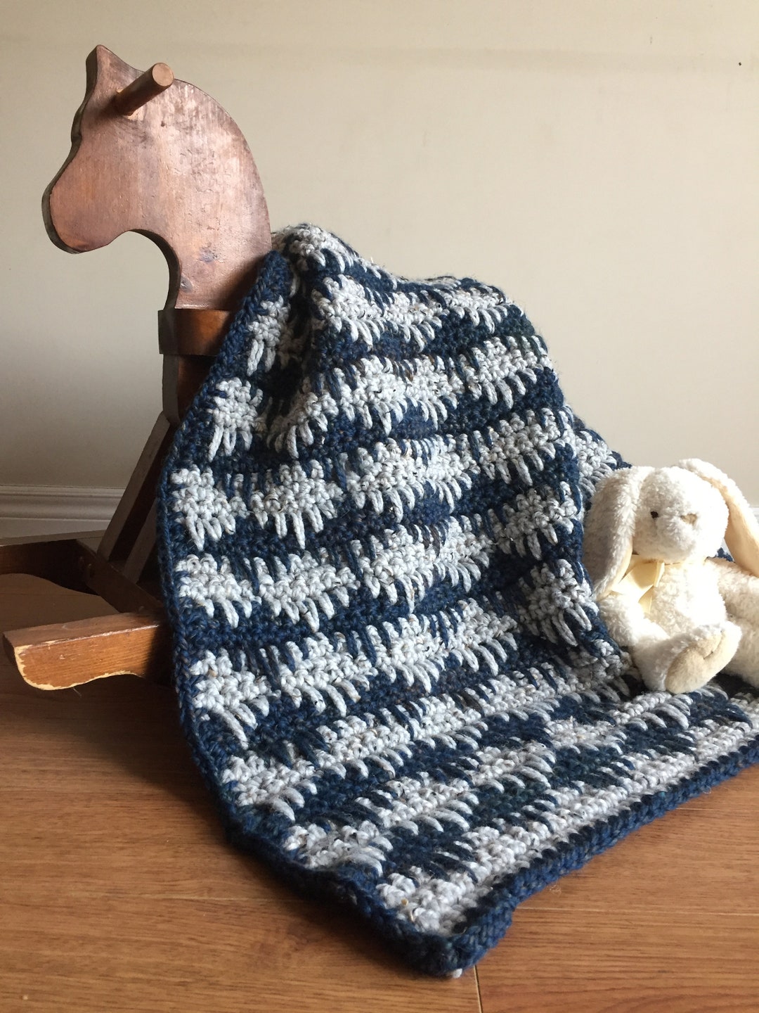 Cozy Baby Blanket CROCHET PATTERN Etsy