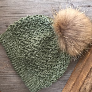 Into the Bush Beanie - CROCHET PATTERN