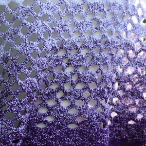 Amethyst Shawl CROCHET PATTERN image 7