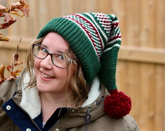 Classic Elf Hat CROCHET PATTERN