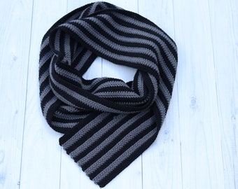 Men's Thermal Scarf CROCHET PATTERN