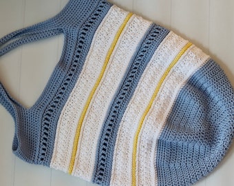 Daisy Market Bag CROCHET PATTERN