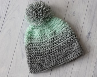 Glacier Beanie CROCHET PATTERN