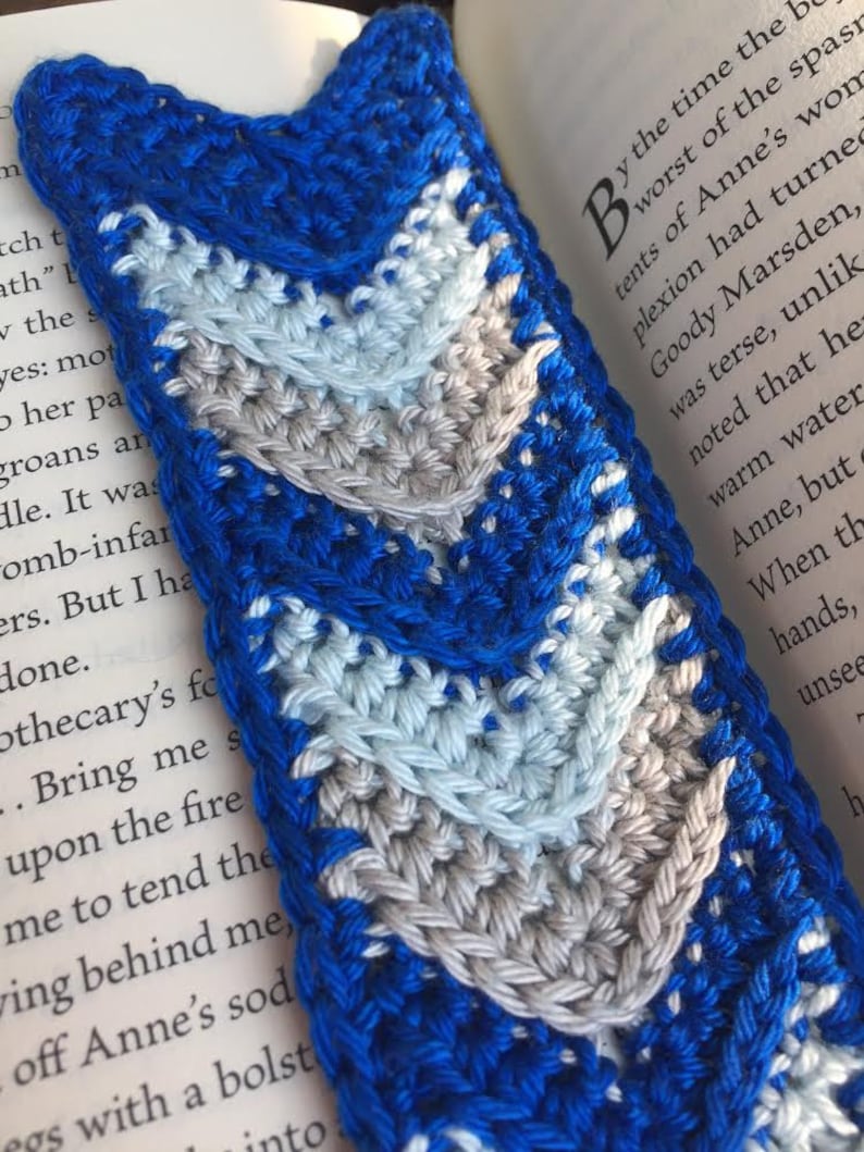 Chevron Bookmark A Crochet Pattern image 3