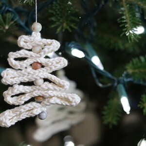 Lintboom Kerstornament GEHAAKT PATROON