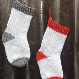 Classic Christmas Stocking - Crochet Pattern