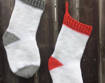 Classic Christmas Stocking - Crochet Pattern