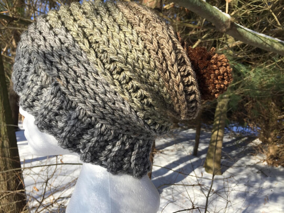 At the Woods Slouch Hat - Crochet Pattern - PDF Download - Etsy Canada