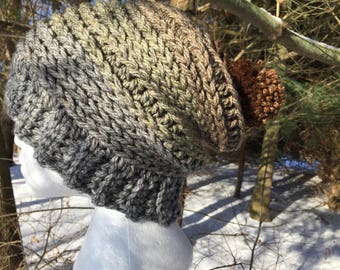 At the Woods Slouch Hat - Crochet Pattern - PDF Download