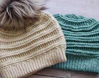 Taylor Beanie Crochet Pattern: Easy Textured Hat (PDF Pattern)