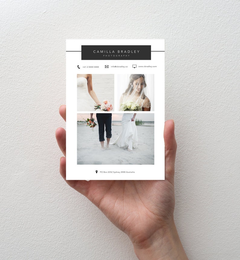 Bradley Price List Template A5 Template Printable Price List Design