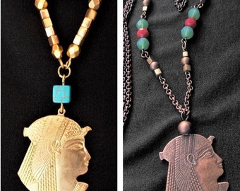 Collar Nefertiti dorado