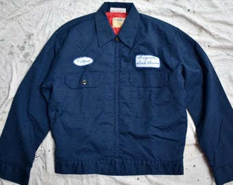 ヴィンテージ 60年代 Lybro ライオンラベル ブルーデニム クロップド丈