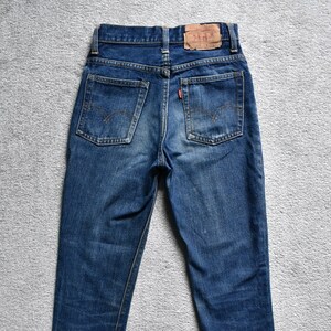Original Vtg 60s LEVI'S 417 0217 Big E Dark Blue Indigo Non