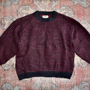 Vintage 1980s-90s L.l.bean Norwegian Birdseye Sweater Mens Vintage 1980s-90s L.l.bean Norwegian Birdseye Sweater Mens