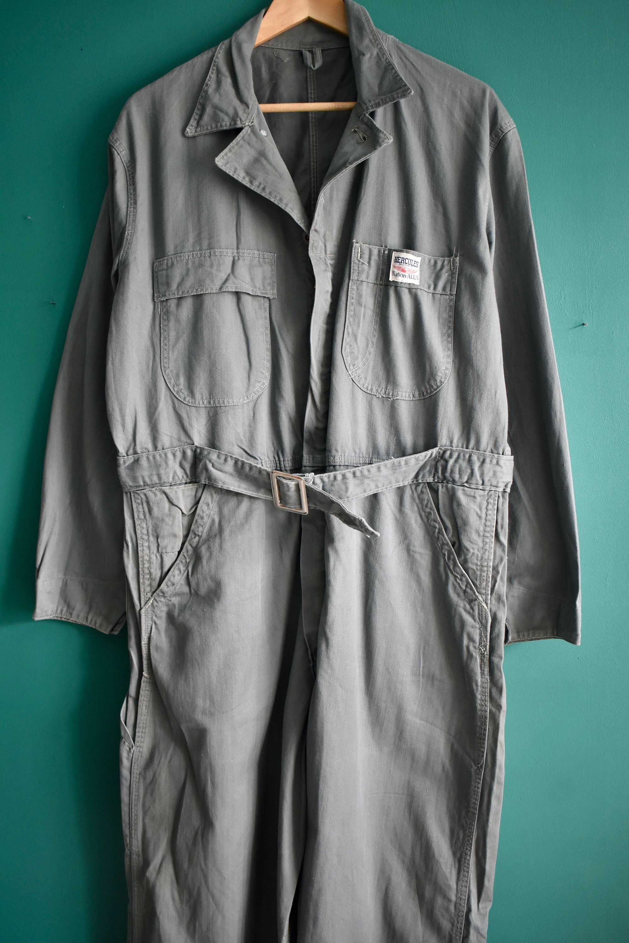 ジャケット・アウター 50s-60s HERCULES coverall Blanket HERCULES Coverall/-/Cotton/IDG/50s-60s/Blanket Used | eBay