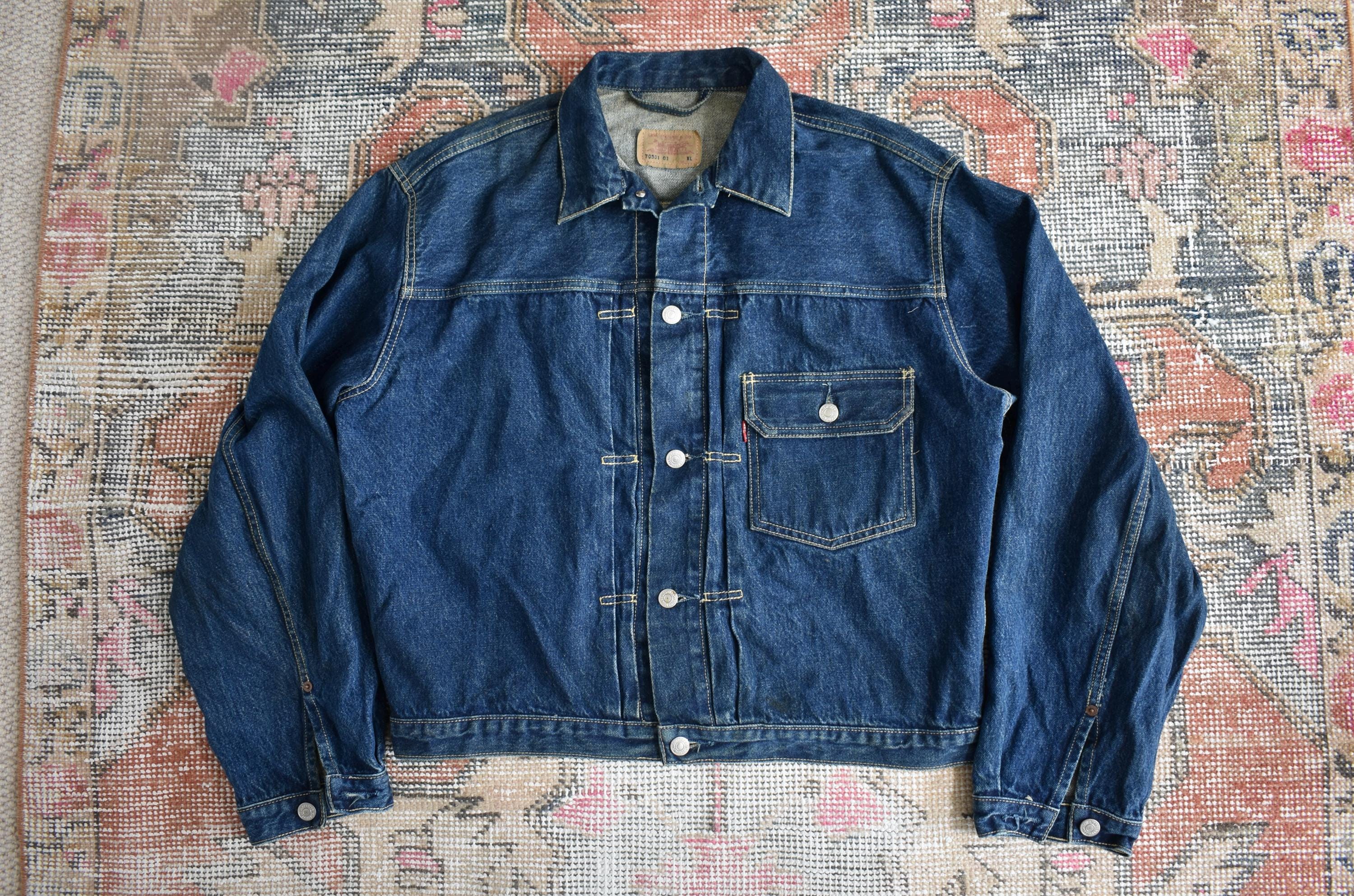 Levi's 90s Black Denim Jacket 70598-4159, 4th Type, Loose