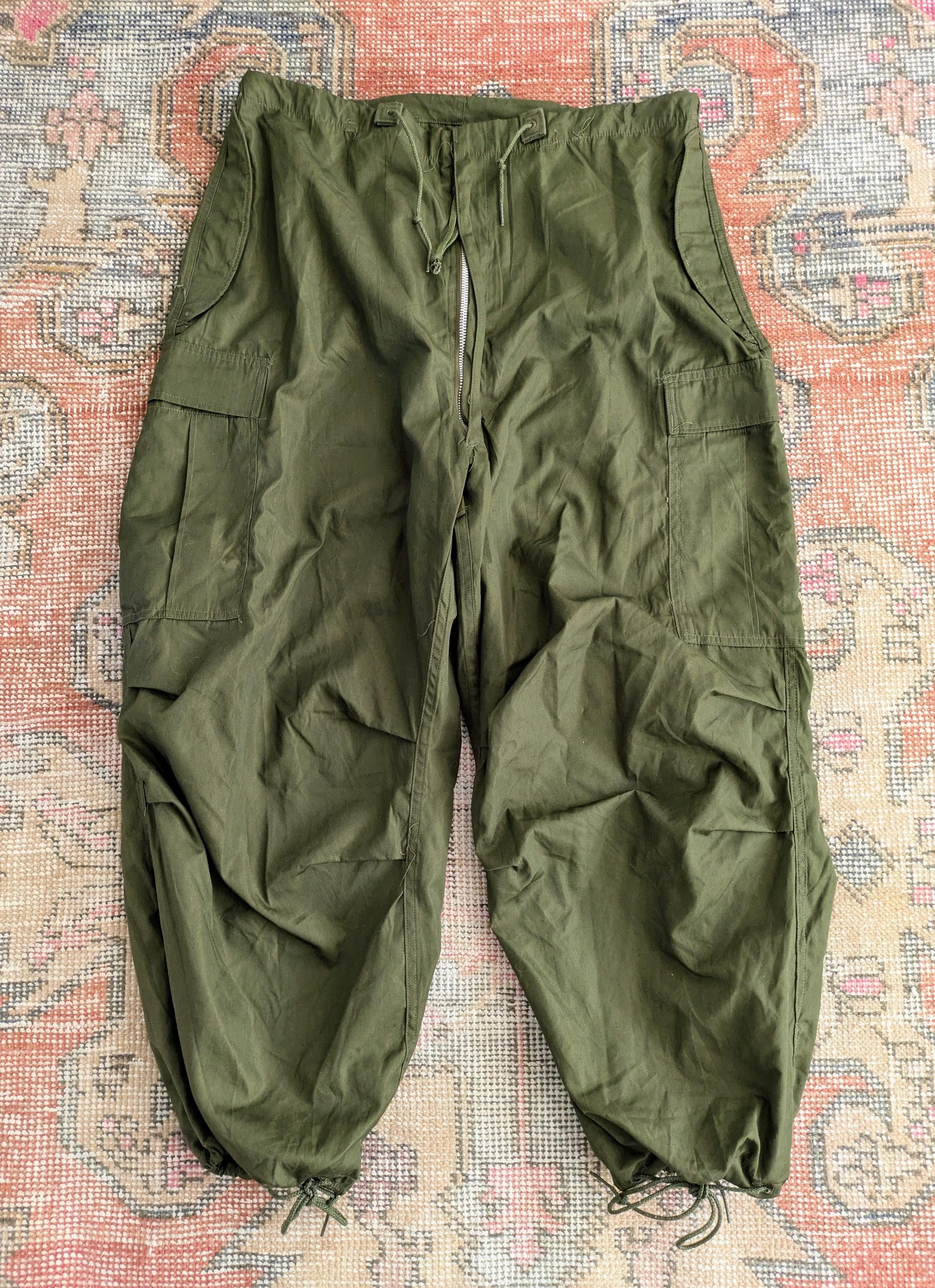vintage 30x30 swedish WWII army pants WOOL military trousers