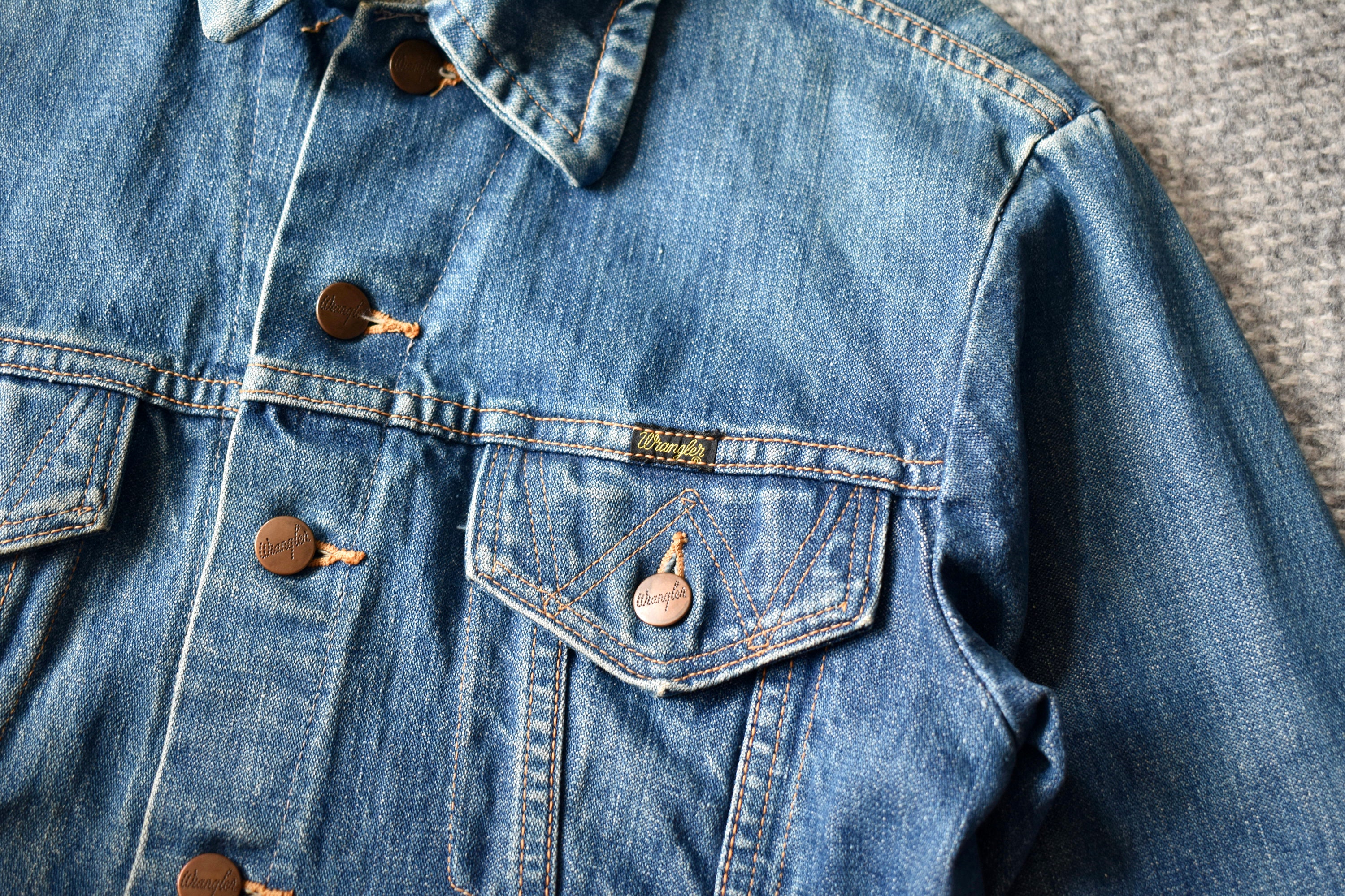 Wrangler ラングラー デニムジャケット Gジャン 1970's 古着 70年代 ラングラー Wrangler デニムジャケット Gジャン USA