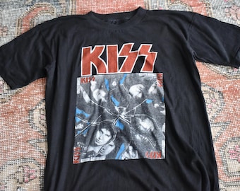 ヴィンテージスタイル KISS Crazy Nights 1988 コンサートツアー T