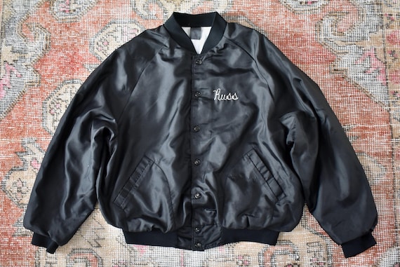 ヴィンテージ 70 年代 Aristo-Jac ブラック ナイロン 'Mason Lanes