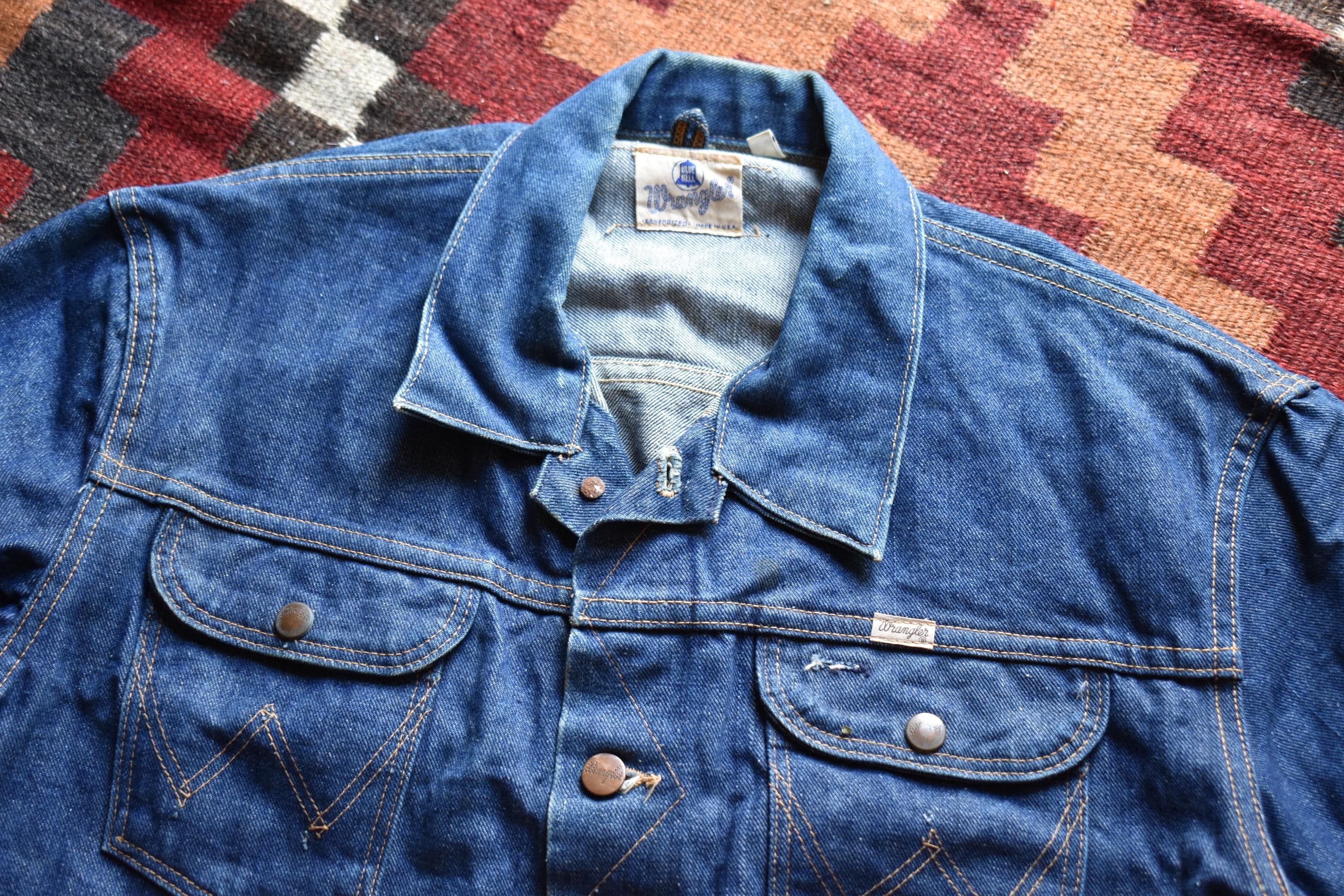 1960s Wrangler Blue Bell Jacket - Etsy