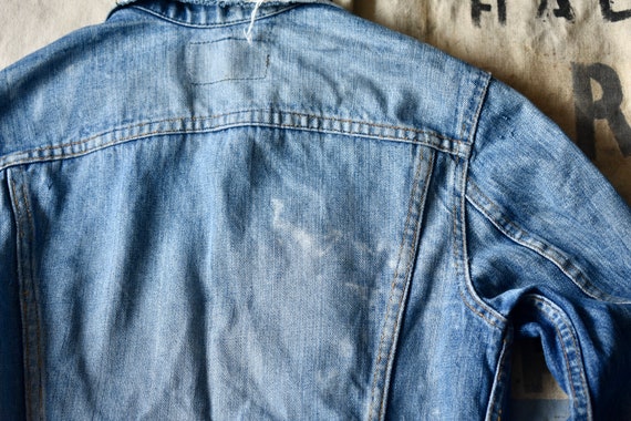 Vtg 60s 70s Levi's 70505 Big E Blue Denim 2 Pocket Type 3