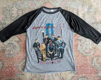 Vintage 1984 DURAN DURAN Seven and the Ragged Tiger Tour White T