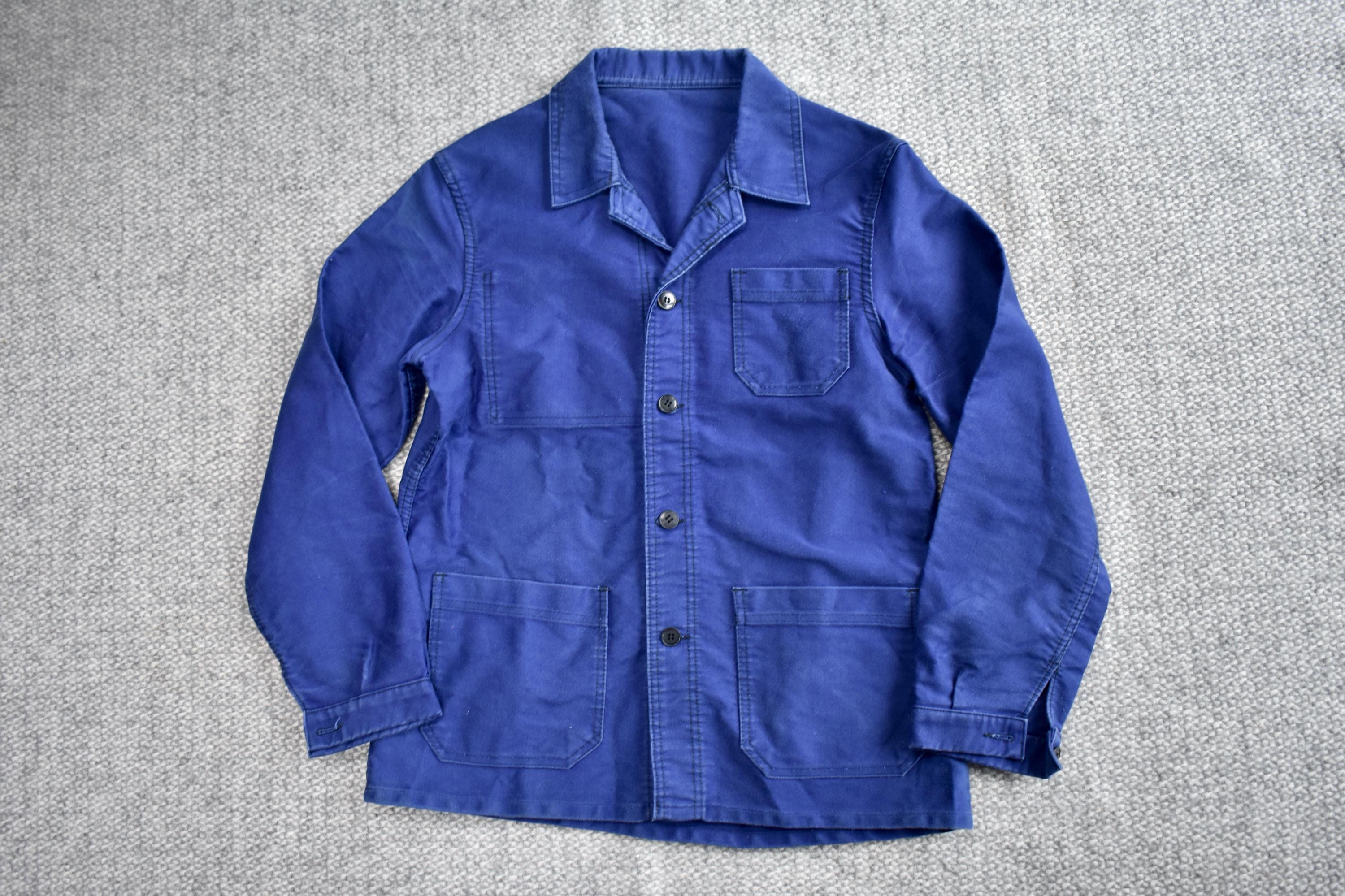 French Moleskin Work Jacket - Etsy French Moleskin Work Jacket - Etsy