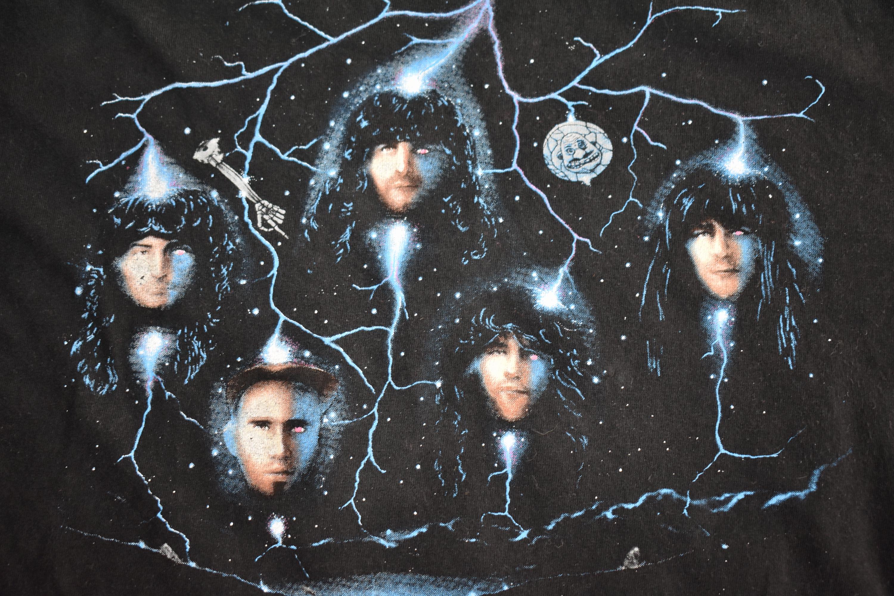 Vtg 1990 Anthrax Persistence of Time Tour Single Stitch Thrash