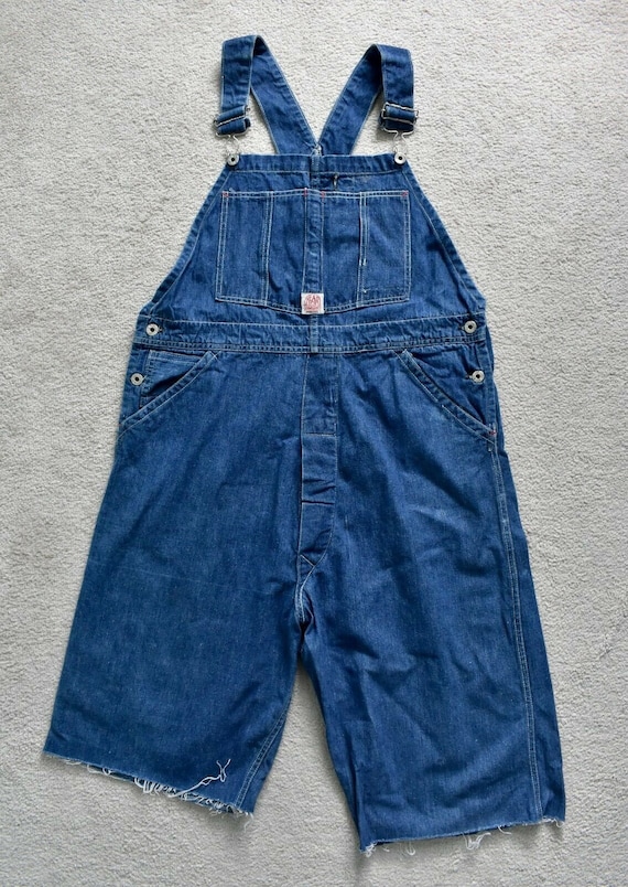 Vtg 30s 40s HEAD LIGHT Sanforized Selvedge Denim C