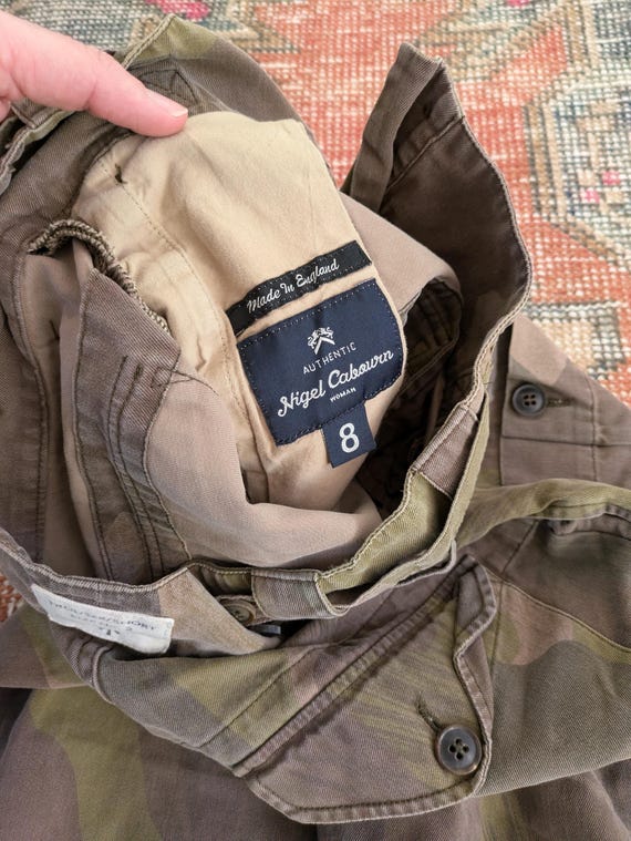 パンツ vintage NIGEL CABOURN fade pants ci Nigel Cabourn／BRITISH ARMY PANTS -Loose Denim-