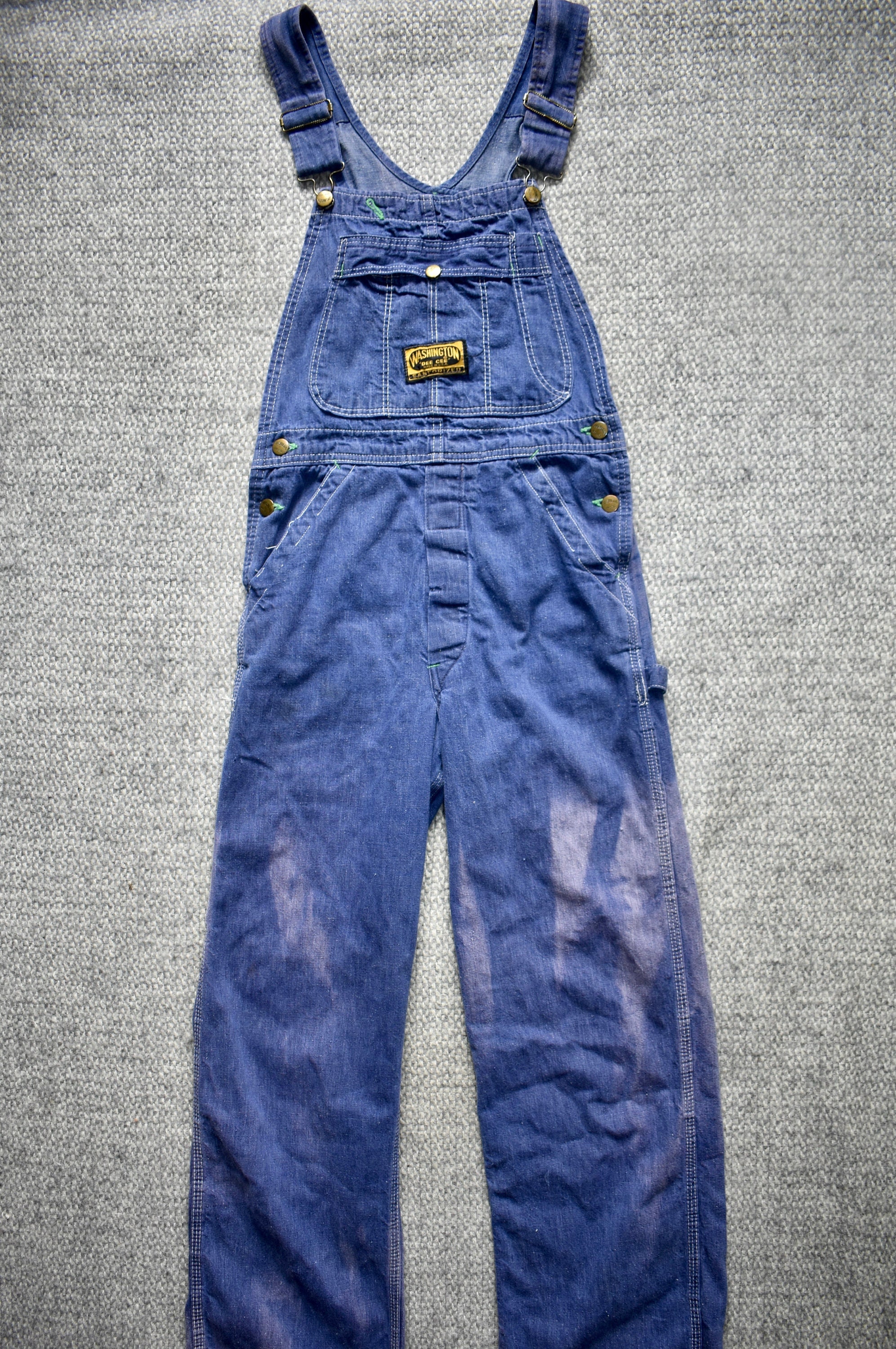 Vintage 60's 70's Washington Dee Cee Overalls Size 27x32