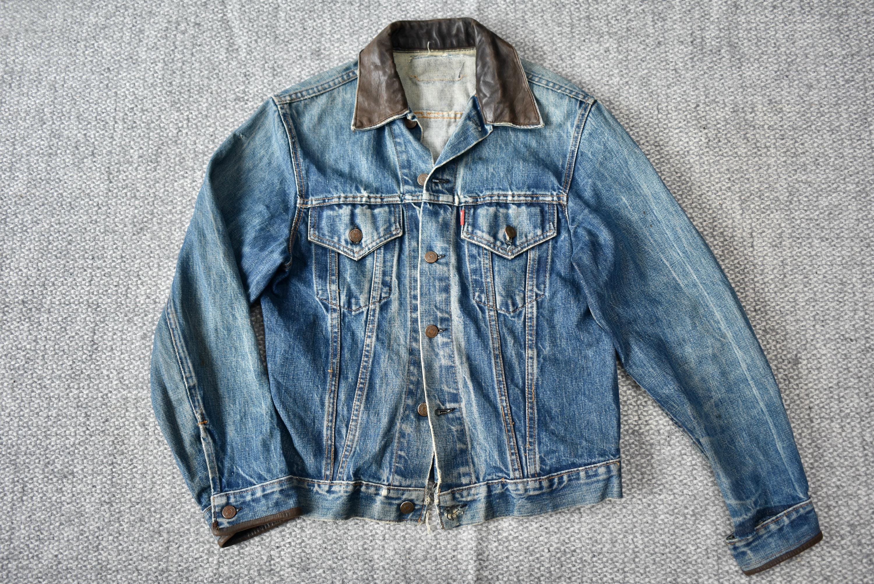 Vtg 60s 70s LEVI'S 70505 Big E Blue Denim 2 Pocket Type 3 Vtg 60s 70s LEVI'S 70505 Big E Blue Denim 2 Pocket Type 3