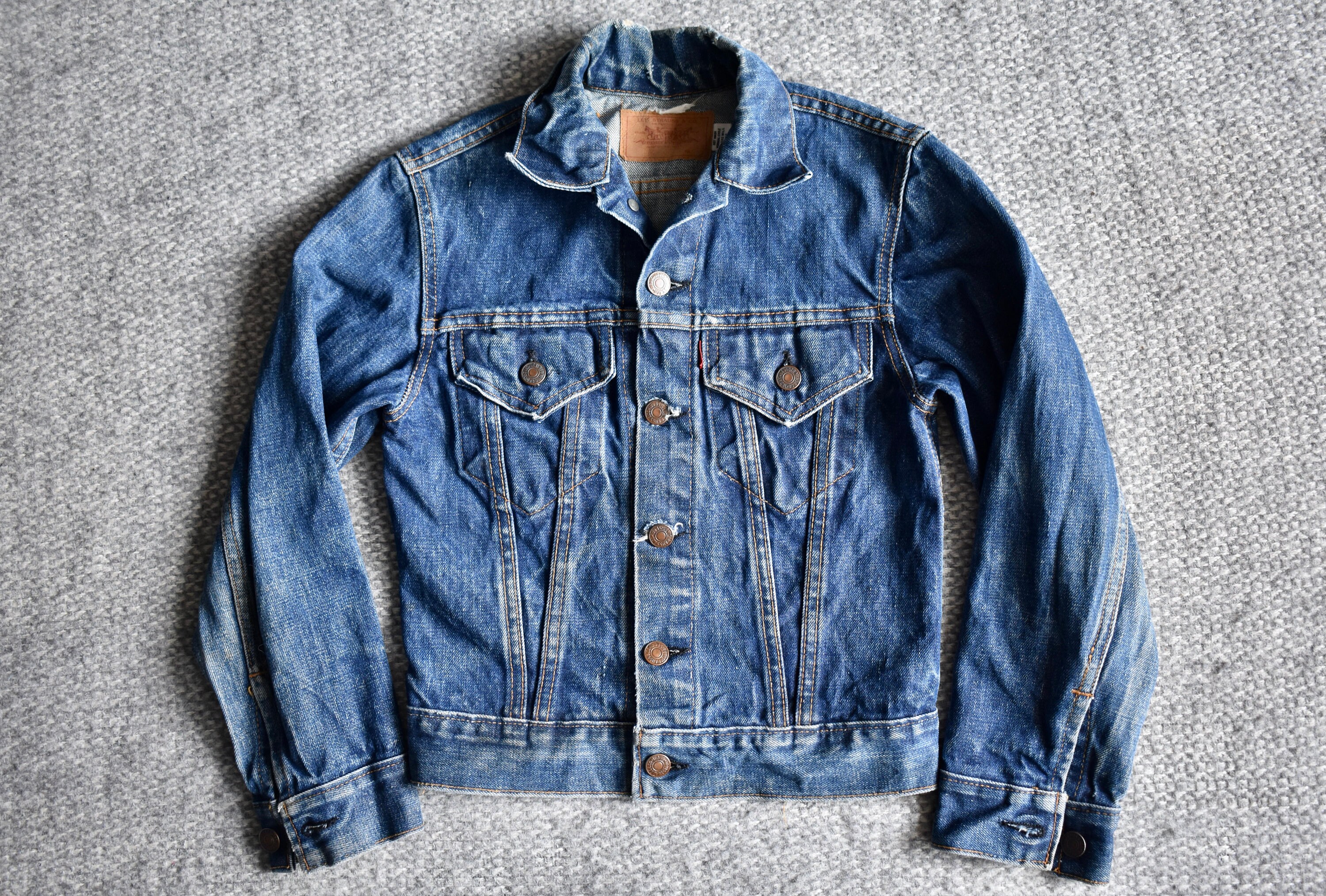 [Special] Levi’s 70505 BIG E – Big Size Levi's Big E Type III Trucker 70505-0217 SZ 42 | Vintage