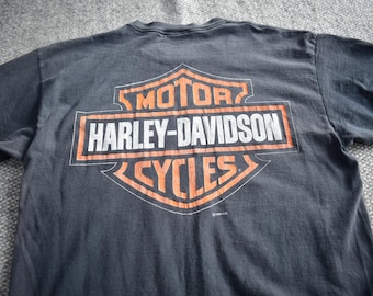 Harley-Davidson OLD SCHOOL RULES Tシャツ Harley Davidson Rules Oversized Tee Dress Coal Pigment – blueandcream