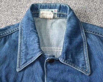 Vtg 60s 70s LOIS Blue Pleated Denim Type II Design Jean Vtg 60s 70s LOIS Blue Pleated Denim Type II Design Jean