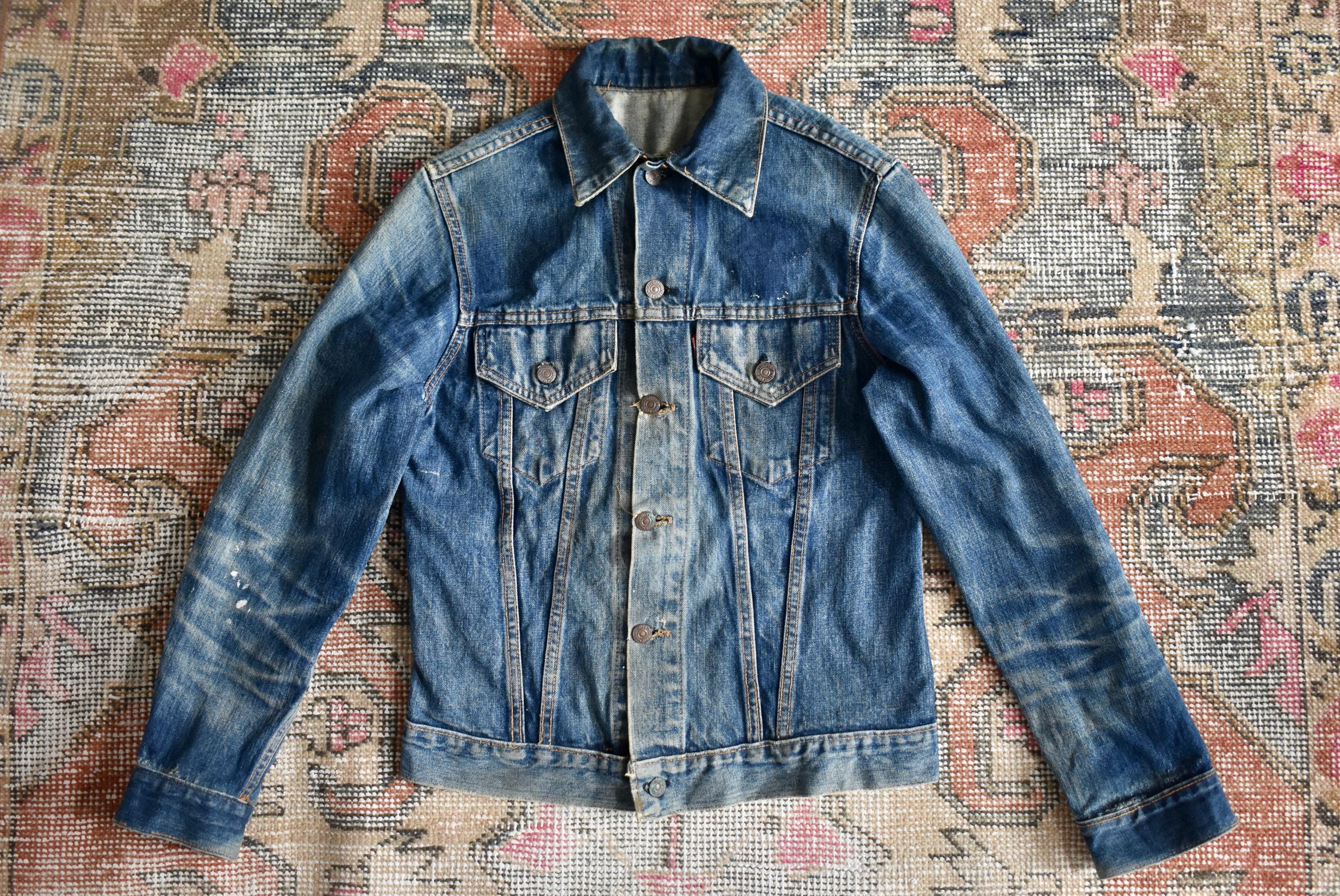 色落ち抜群◎ 60s~70s Levi’s BIG E Denim Jacket SUPERB VINTAGE LEVIS BIG E MADE IN JAPAN 71 506 XX JEANS DENIM