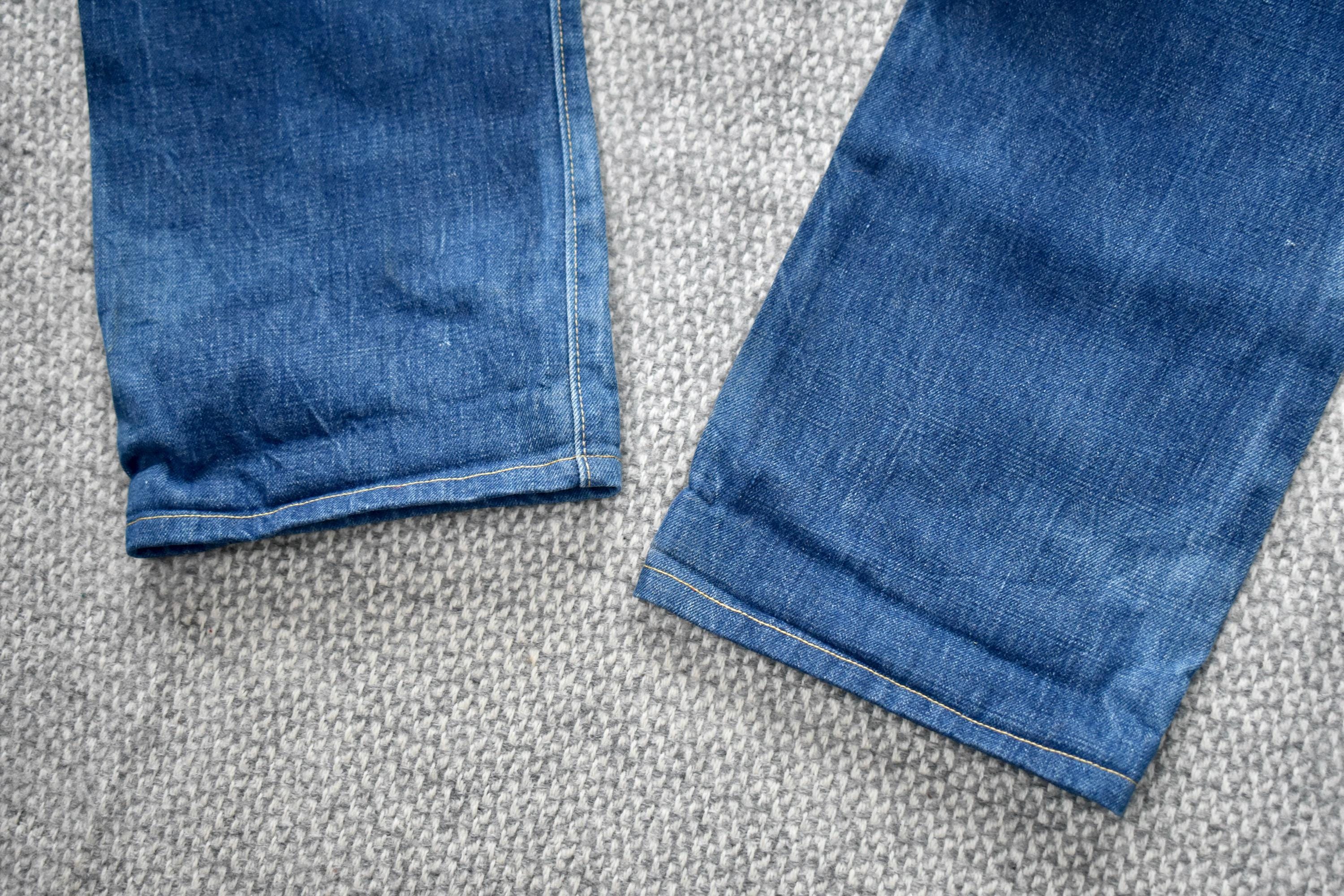 Vtg 70s Levi's 605-0217 Little E Blue Selvedge Denim Jeans