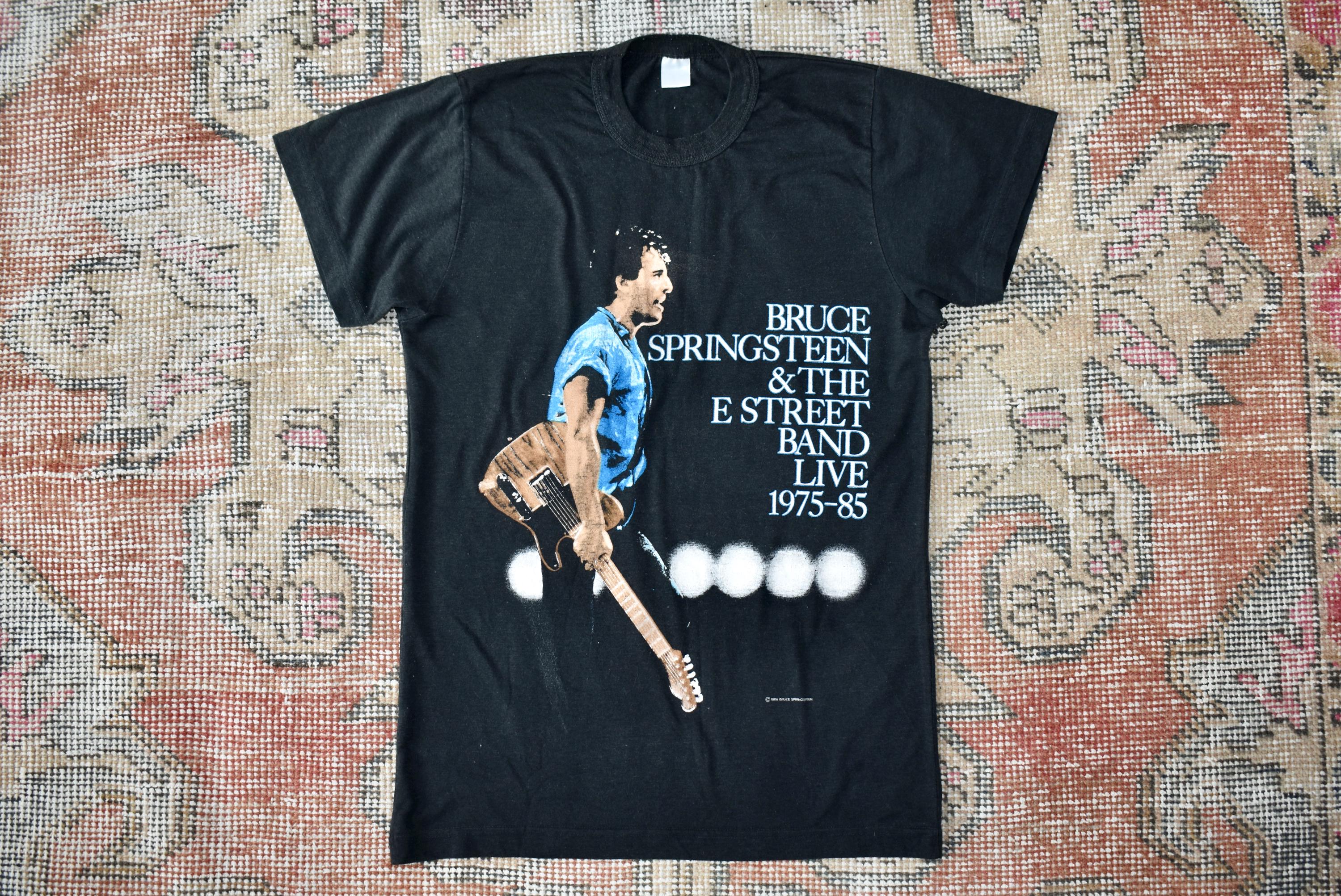 Vtg 80s Bruce Springsteen & E Street Band 1975-85 Tour T