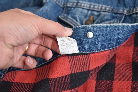 80s USA製 リーバイス 70417-0814 チェック 90年代 USA製 Levi's リーバイス 70417 0814 バッファロー